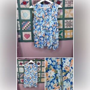 Floral Sleeveless Top